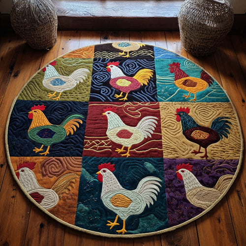 Barnyard Brights Round Carpet NCU0PT9860