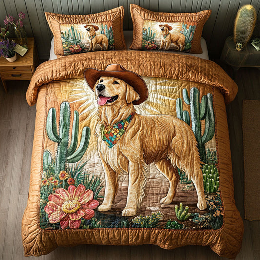 Barnyard Buddy 3-Piece Quilted Bedding Set NCU0NNT729