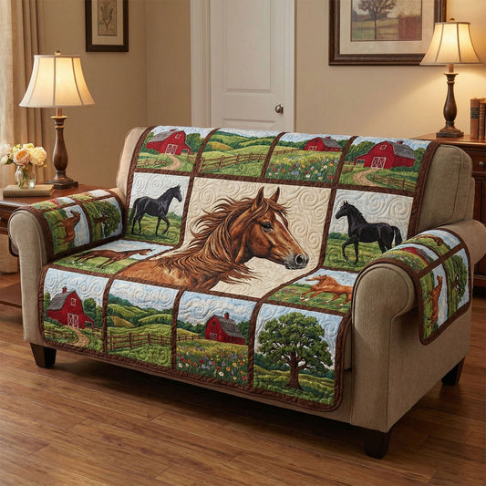 Barnyard Grace Quilted Sofa Cover NCU0NTD1595