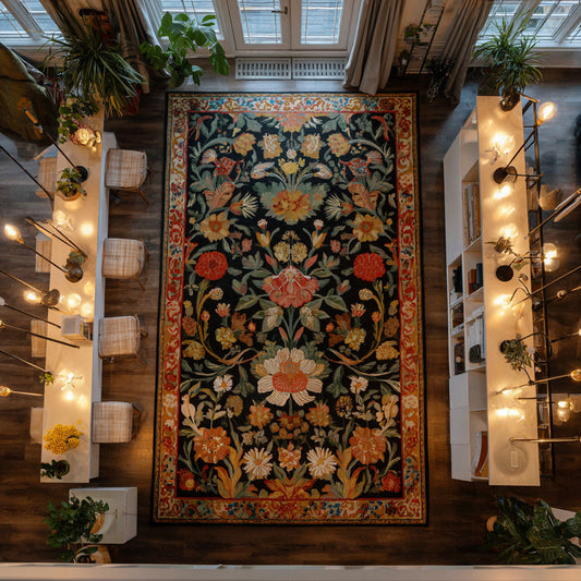 Baroque Meadow Area Rug NCU0LDH631