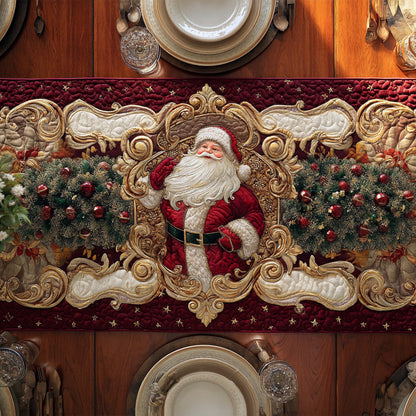 Baroque Santa Claus Quilted Table Runner NCU0HNH552