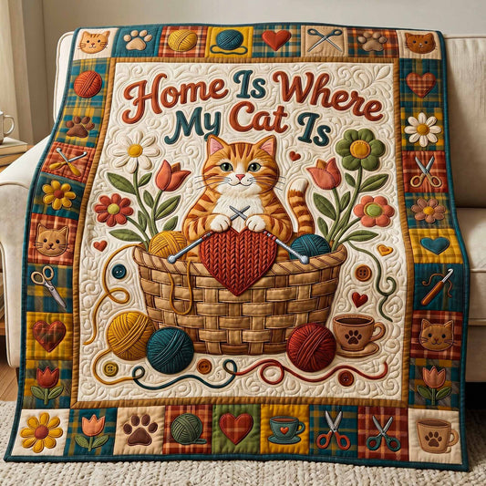 Basket Home Quilted Blanket NCU0NXD1869