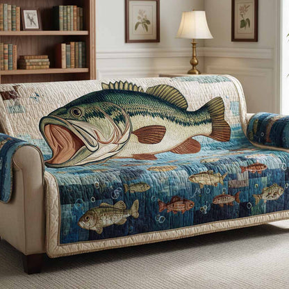 Bass Legend Quilted Sofa Cover NCU0NXD1469