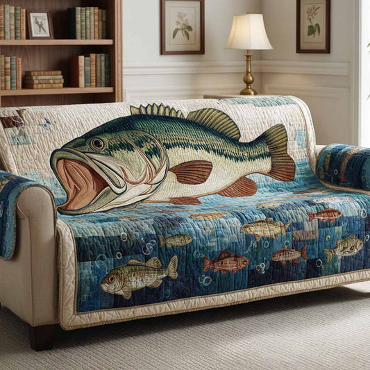 Bass Legend Quilted Sofa Cover NCU0NXD1469