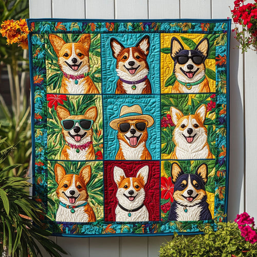 Beach Barkers Quilted Blanket NCU0NNT697
