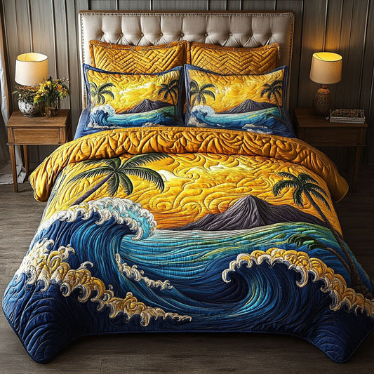 Beach Horizon Duvet Cover Set NCU0NNT365