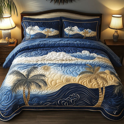 Beach Horizon Duvet Cover Set NCU0PTT291
