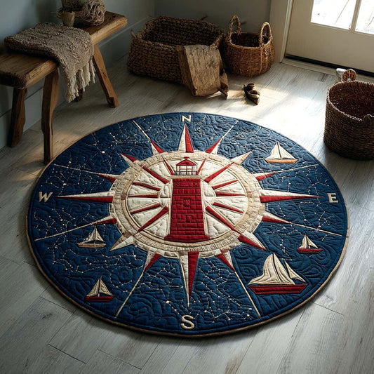Beacon Rise Quilted Round Mat NCU0NXD011