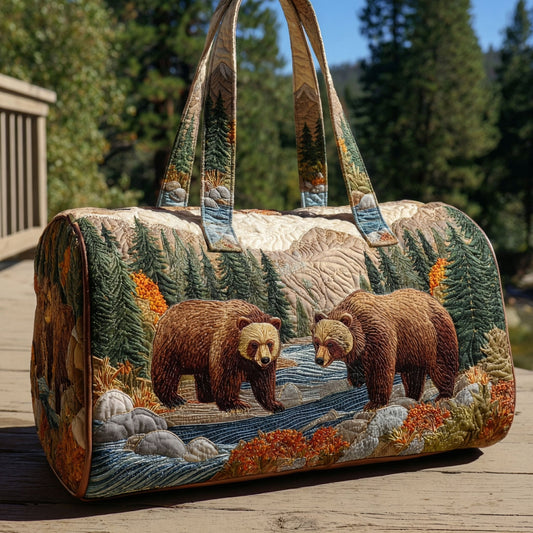 Bear Creek Quilted Duffle Bag NCU0DDK2437