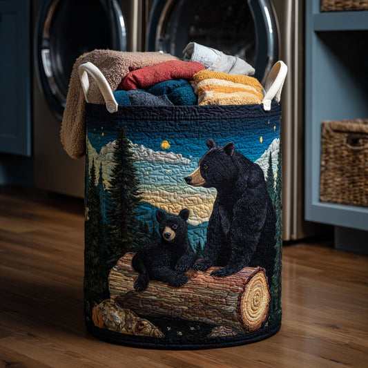 Bear Den Quilted Laundry Basket NCU0HNH372