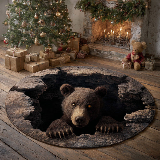 Bear Den Surprise Round Carpet NCU0HH824