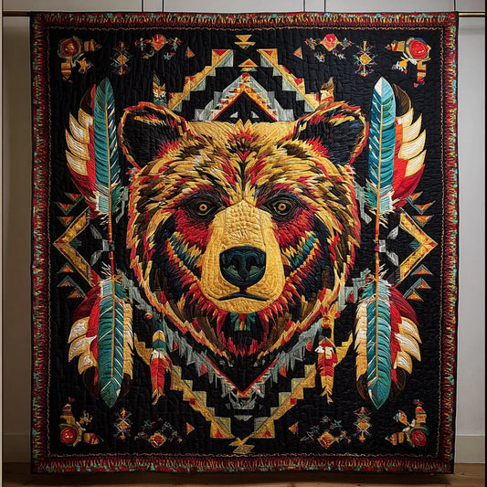 Bear Guardian Quilted Blanket NCU0DDK2231