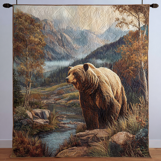 Bear Path Quilted Blanket NCU0DDK1411