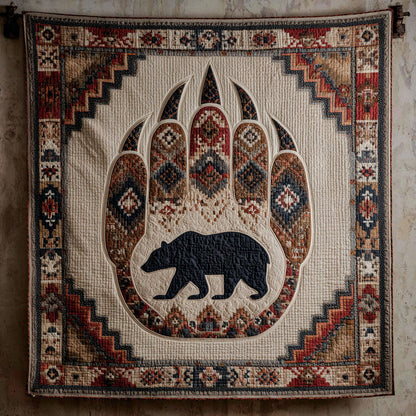 Bear Spirit Quilted Blanket NCU0DDK2230