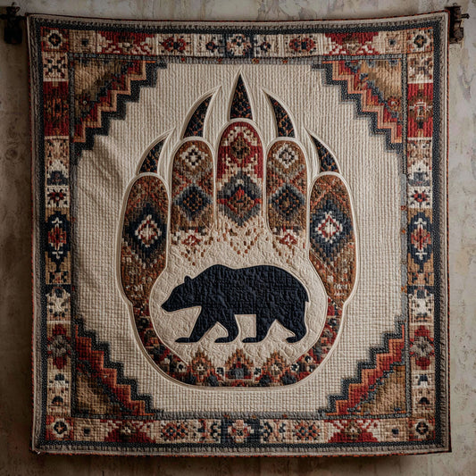 Bear Spirit Quilted Blanket NCU0DDK2230
