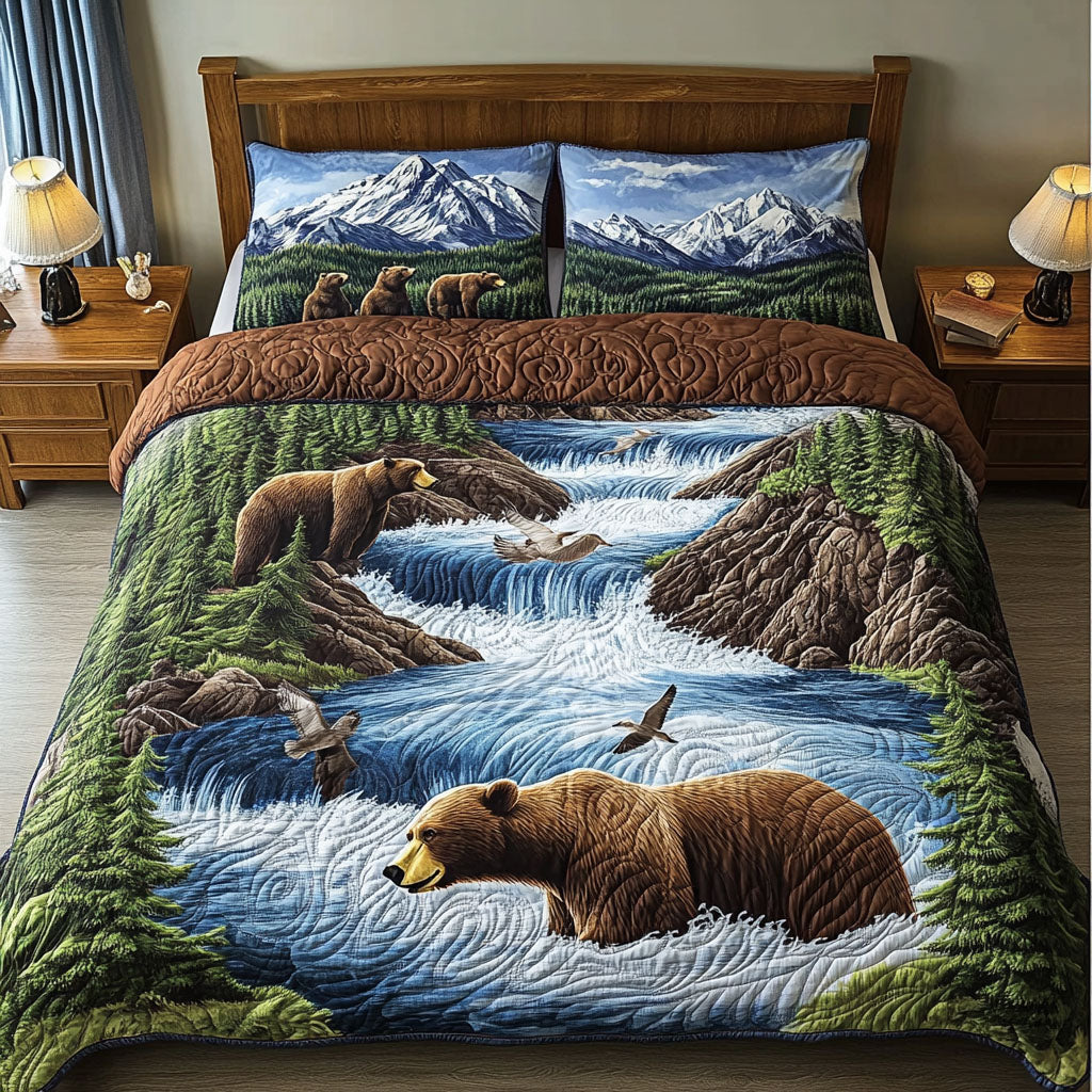 Bear Stream Duvet Cover Set NCU0NNT421