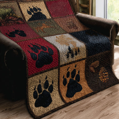 Bearclaw Hearth Quilted Blanket NCU0PTT2752