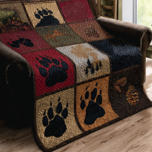Bearclaw Hearth Quilted Blanket NCU0PTT2752
