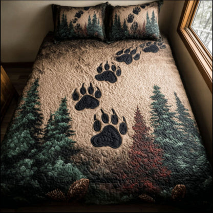 Bearclaw Hollow 3-Piece Quilted Bedding Set NCU0PTT2681