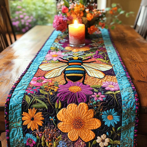 Bee Spirit Quilted Table Runner NCU0NNT1867