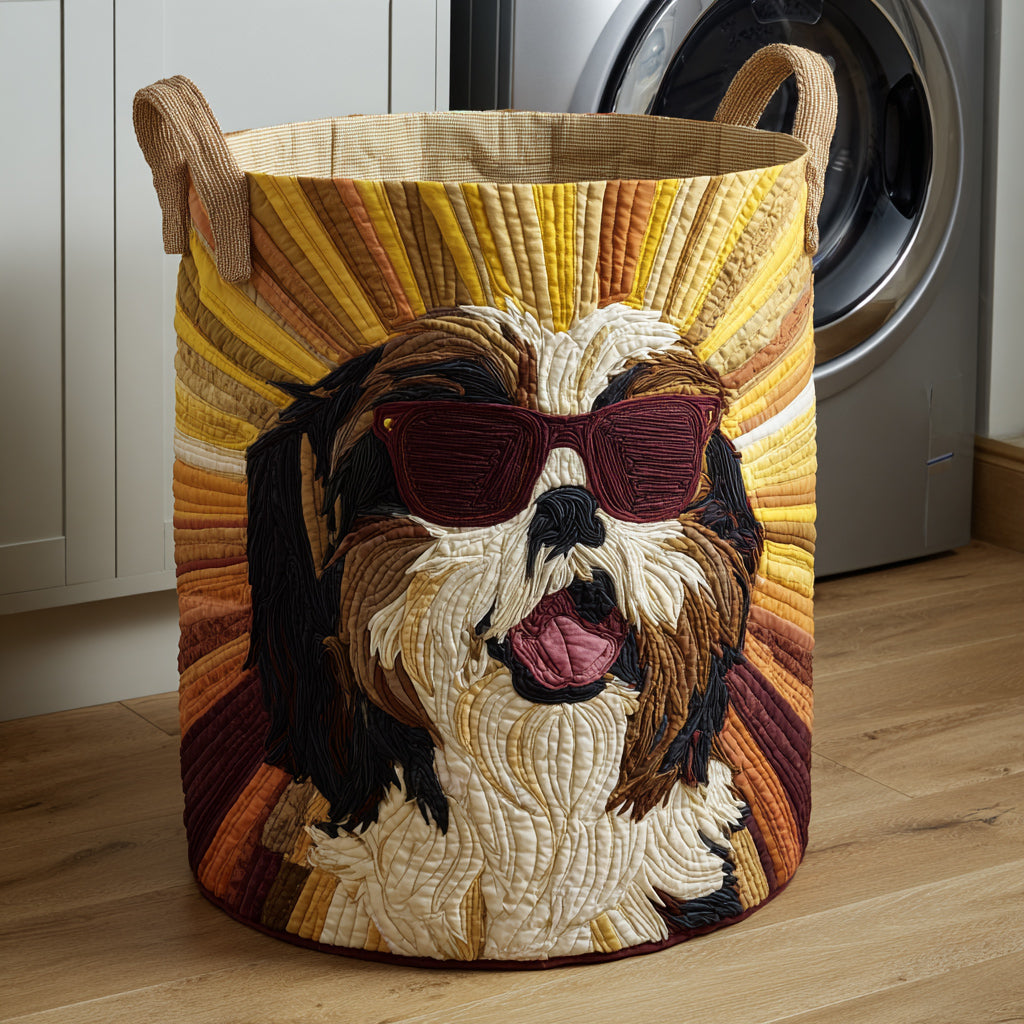 Beloved Shih Tzu Quilted Table Runner NCU0HNH717