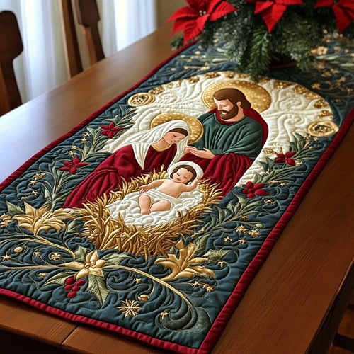 Bethlehem Blessings Quilted Table Runner NCU0NNL198