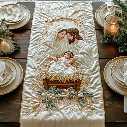 Bethlehem Light Quilted Table Runner NCU0DV1240