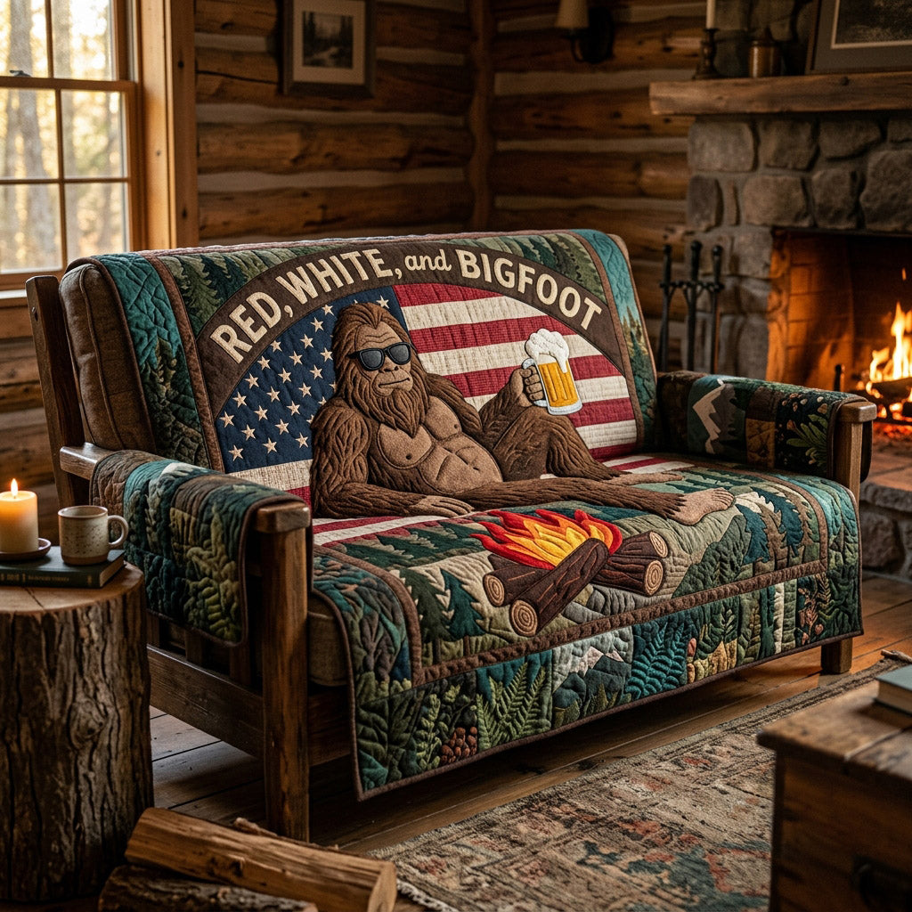 Bigfoot Legend Quilted Sofa Cover NCU0HNH1159