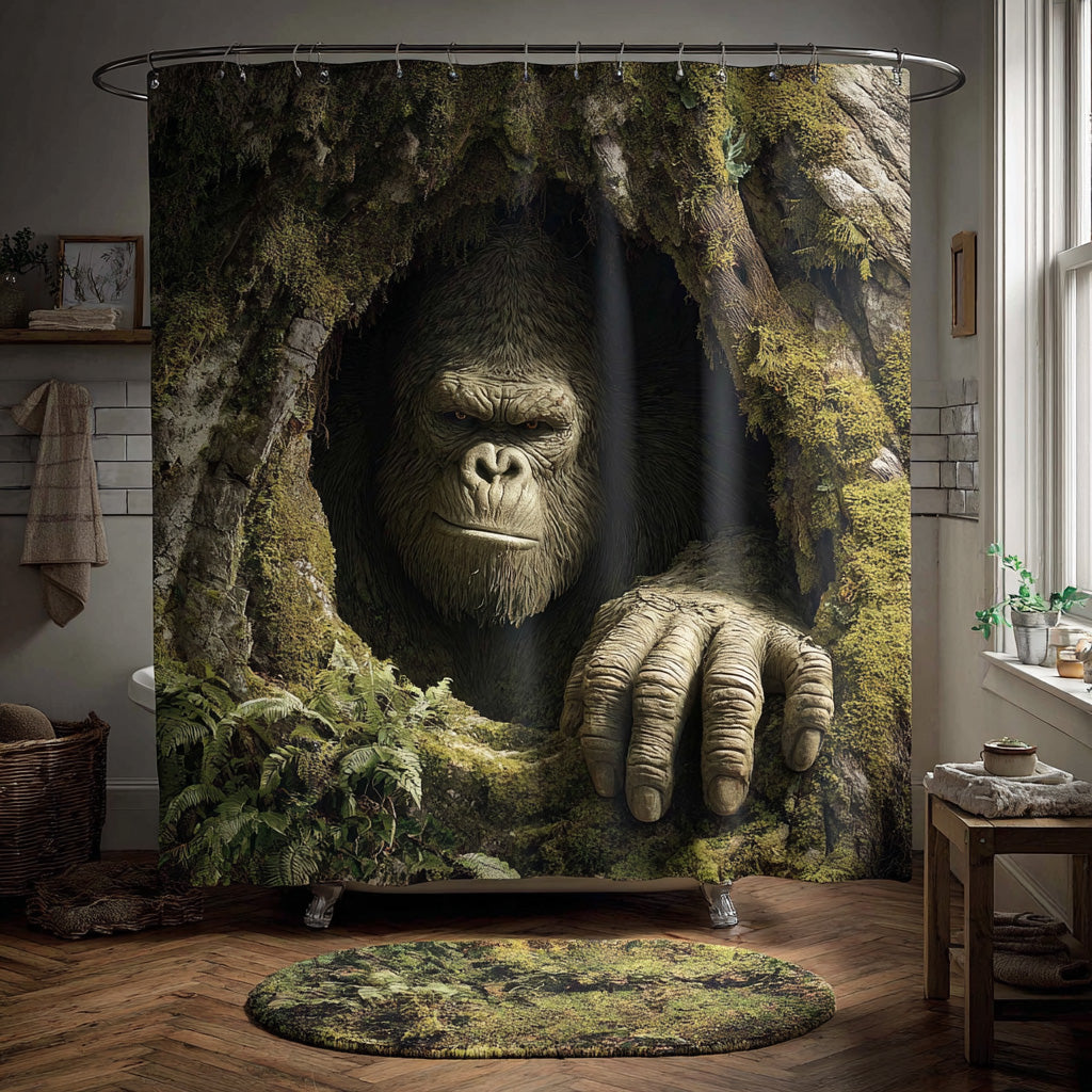 Bigfoot Moss Hollow Shower Curtain NCU0LDH599