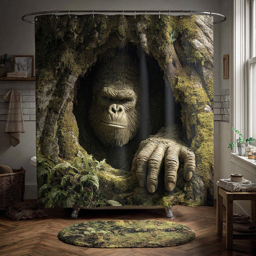 Bigfoot Moss Hollow Shower Curtain NCU0LDH599