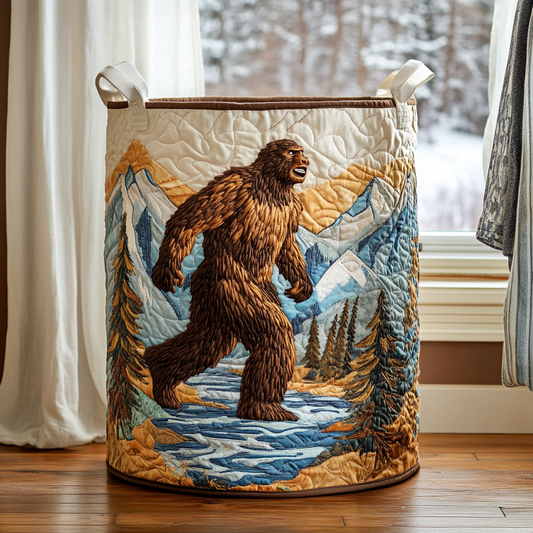 Bigfoot Valley Quilted Laundry Basket NCU0DDK1002