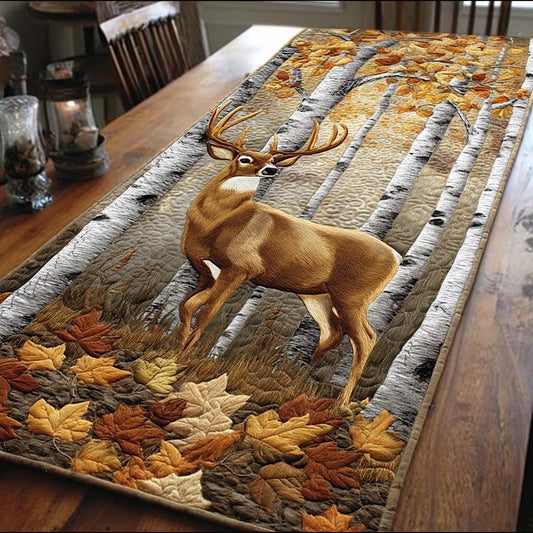 Birch Stag Quilted Table Runner NCU0NNT1907