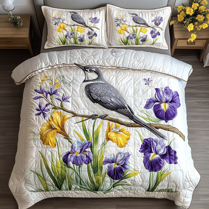 Bird Blossom Duvet Cover Set NCU0NVH676