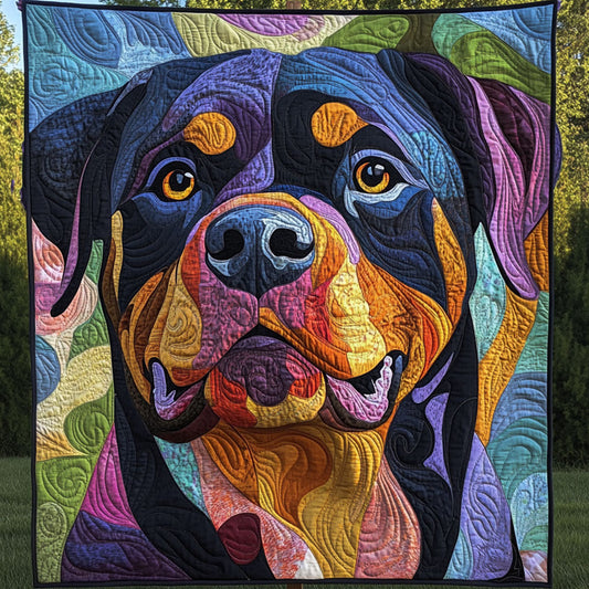 Black and Tan Quilted Blanket NCU0NNT642