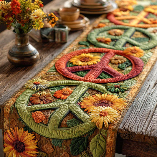Bloom Bloom Quilted Table Runner NCU0NXD467