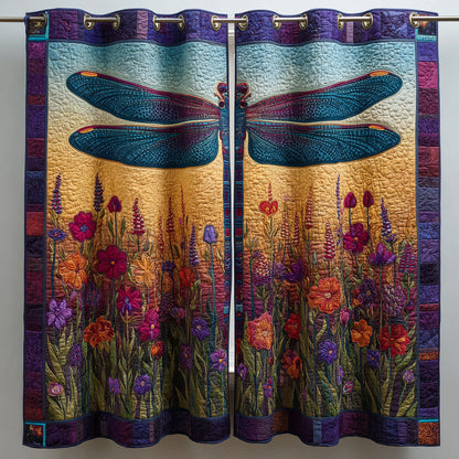 Bloom Dragonfly Quilted Curtains NCU0HNH608