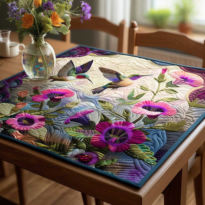 Bloom Garden Quilted Table Topper NCU0HTT188