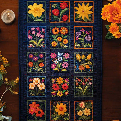 Bloom Grace Quilted Table Runner NCU0NNT1850