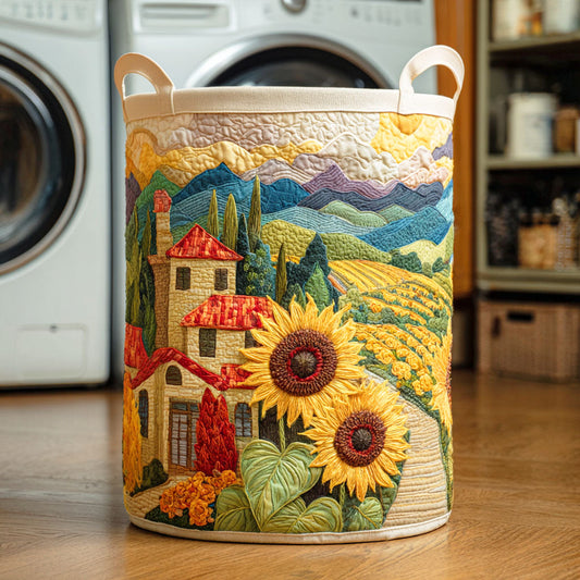 Bloom Path Quilted Laundry Basket NCU0NTD269