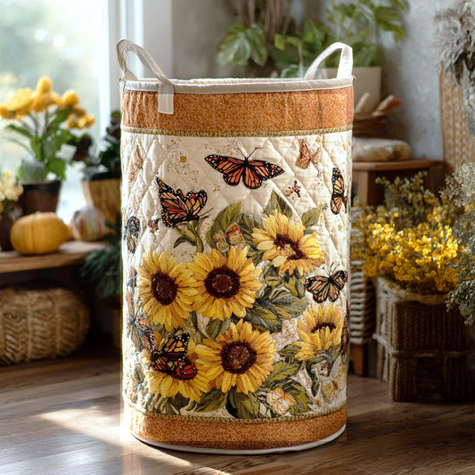 Bloom Petal Quilted Laundry Basket NCU0DV677