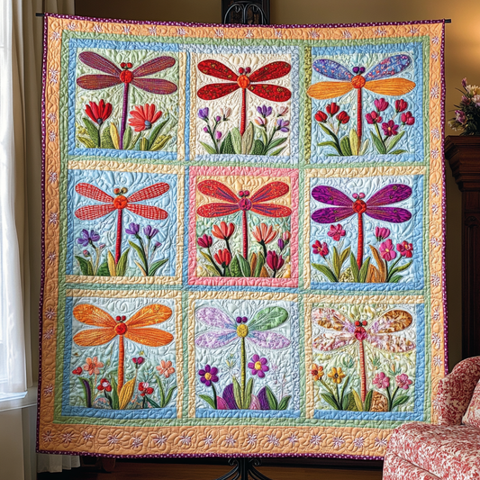 Blooming Beauty Quilted Blanket NCU0NVH220