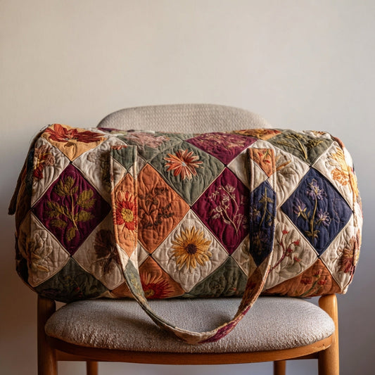 Blooming Fields Quilted Duffle Bag NCU0DV1928