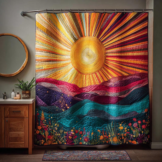 Blooming Landscape Shower Curtain NCU0DV2021