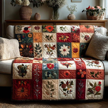 Blooming Serenity Quilted Blanket NCU0DQQ0312
