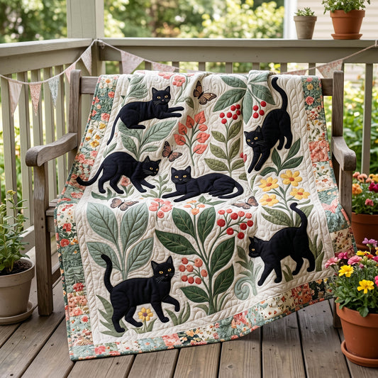 Blooming Shadow Quilted Blanket NCU0NTD1952