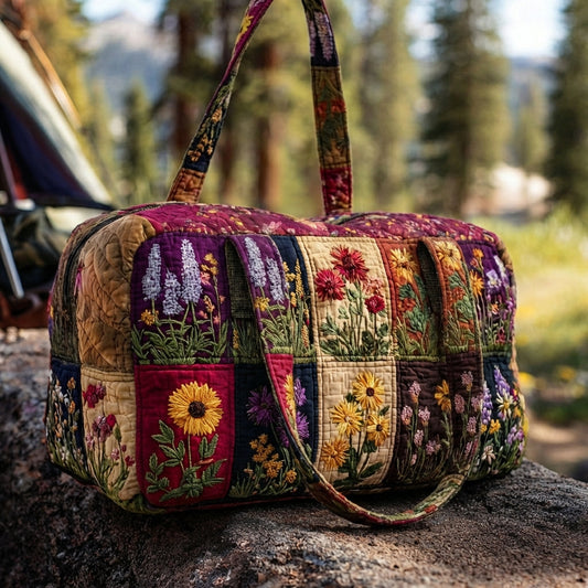 Blooming Trails Quilted Duffle Bag NCU0DV1936