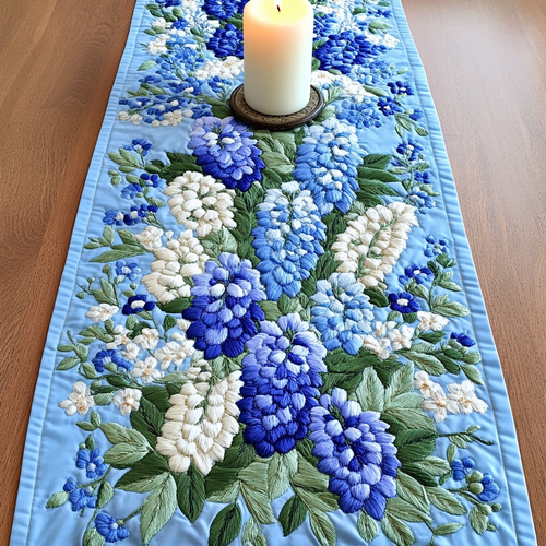 Blooming Treasures Quilted Table Runner NCU0NVH376