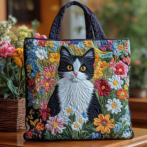 Bloomtail Charm Quilted Tote Bag NCU0NXD618