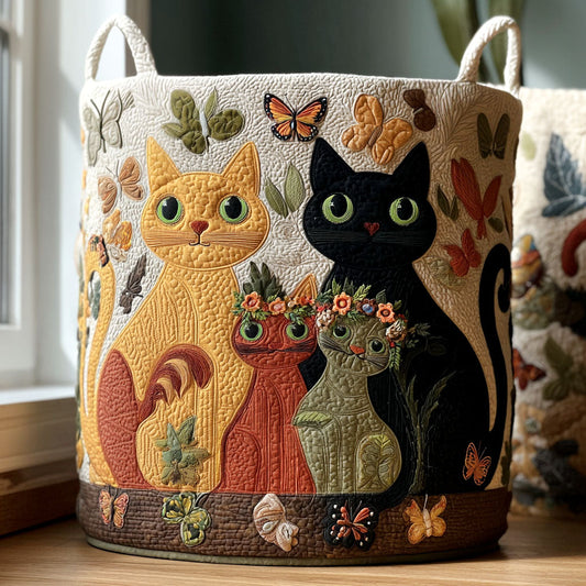 Blossom Companion Quilted Laundry Basket NCU0PTT1980