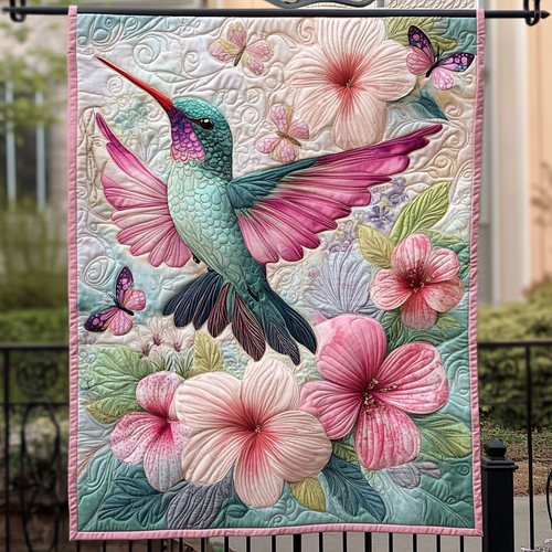 Blossom Dancer Quilted Blanket NCU0DK702